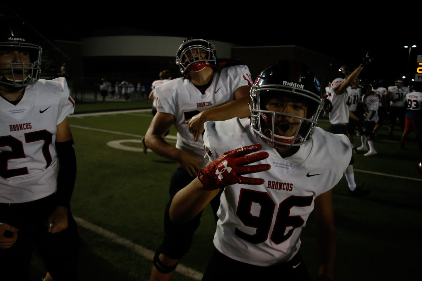 Union Redskins vs Mustang Broncos